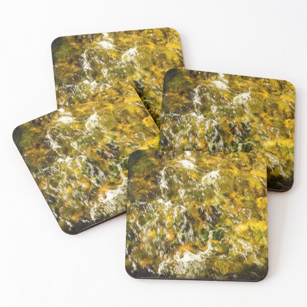 Item preview, Sunlit golden flowing river designed and sold by Martin Fenton.