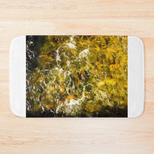 Item preview, Sunlit golden flowing river designed and sold by Martin Fenton.