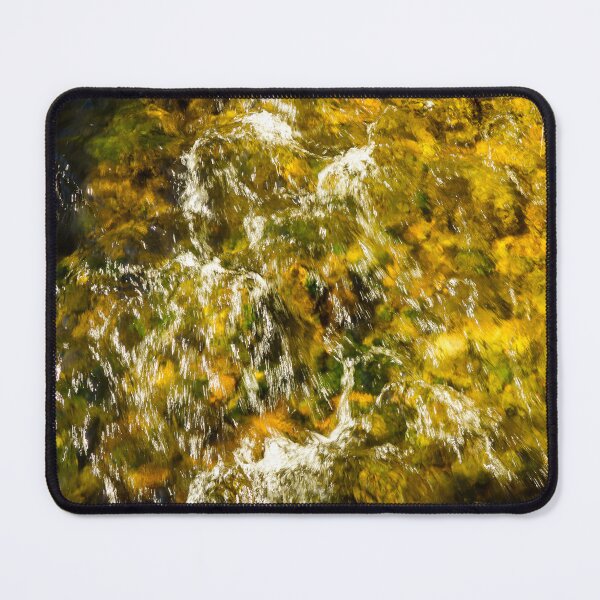 Item preview, Sunlit golden flowing river designed and sold by Martin Fenton.
