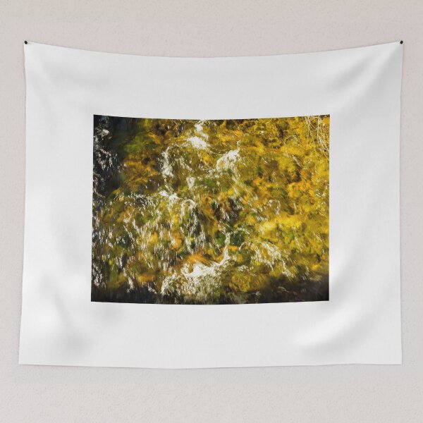 Item preview, Sunlit golden flowing river designed and sold by Martin Fenton.