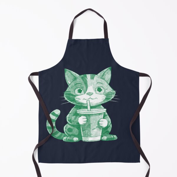 Item preview, Cat drink iced coffee designed and sold by kinpirks.