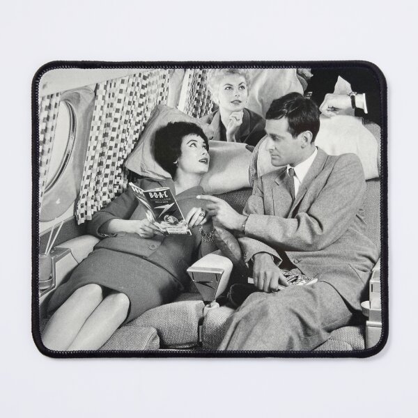 Item preview, "Golden age of Flying" Retro, First Class BOAC BA designed and sold by LilacFrost.