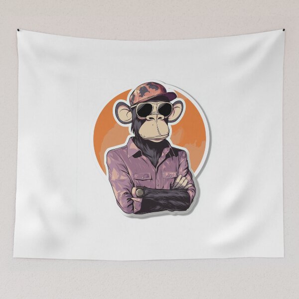Item preview, Monkey with an attitude designed and sold by Painful Monkey.