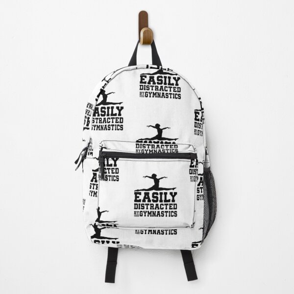 Item preview, "Easily Distracted by Gymnastics" – Fun & Playful Gymnast Lifestyle Design designed and sold by Colorful-Garden.