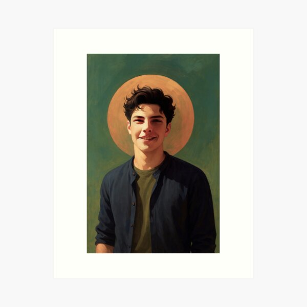 Item preview, Blessed Carlo Acutis, Millennial Saint, Young and Handsome V.1b designed and sold by VarnaChitra.