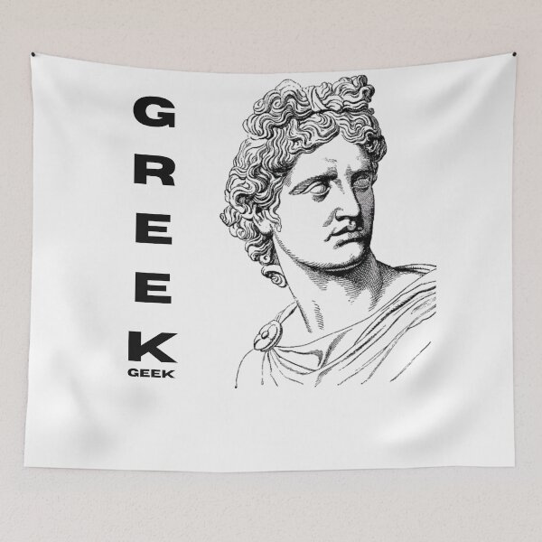 Item preview, Greek Geek designed and sold by RadiantRoost.