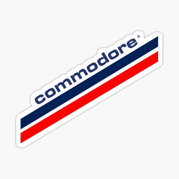 Artikel-Vorschau von Commodore 64 Logo Schräg Retro Klassisch, designt und verkauft von The 8-BIT Alchemist .