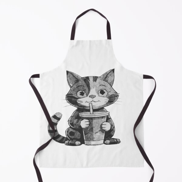 Item preview, Cat drink iced coffee designed and sold by kinpirks.
