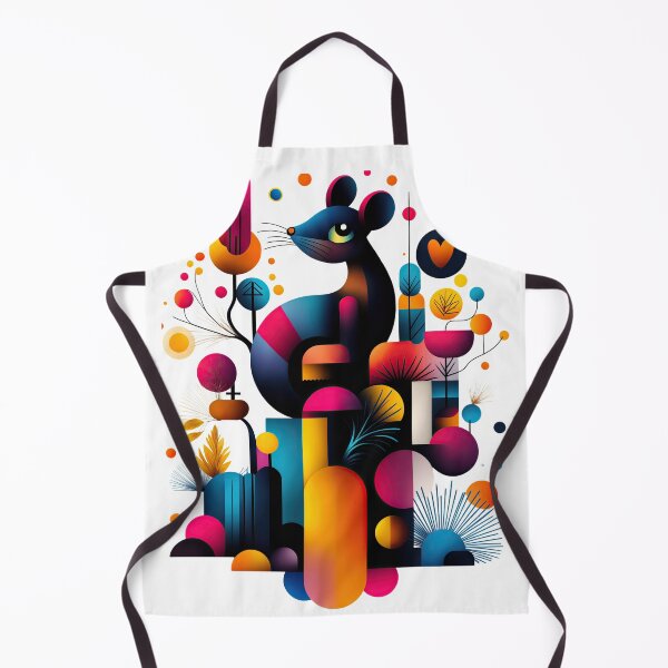 Item preview, Vibrant Geometric Mouse Art – Abstract Nature Aesthetic designed and sold by ForeverPrintsOK.
