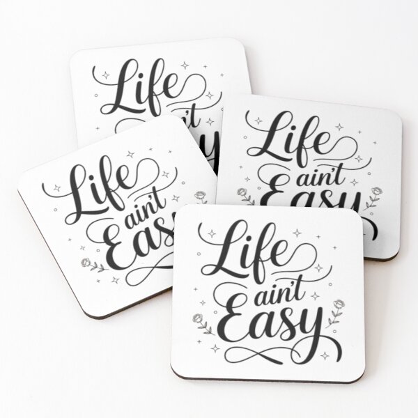 Item preview, Life ain’t easy, designed and sold by Habet.