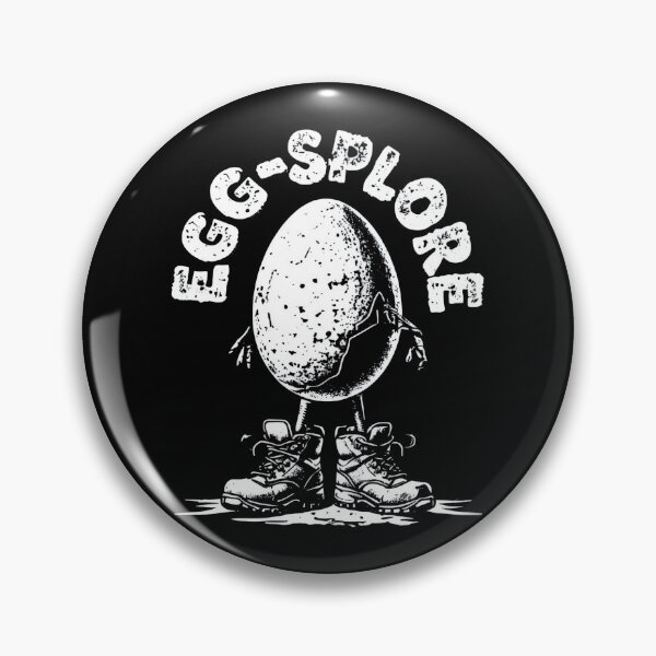 Item preview, Eggsplore food puns designed and sold by DemureArtsy.