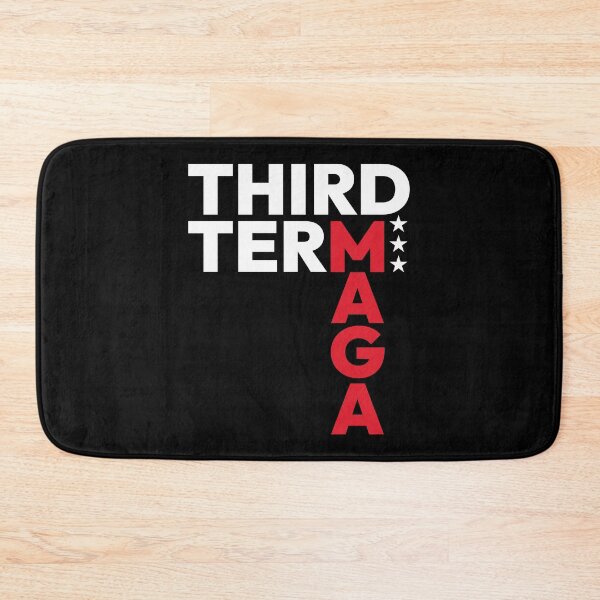 Item preview, Third Term - Donald Trump MAGA Campaign Logo designed and sold by BeerBro-Designs.