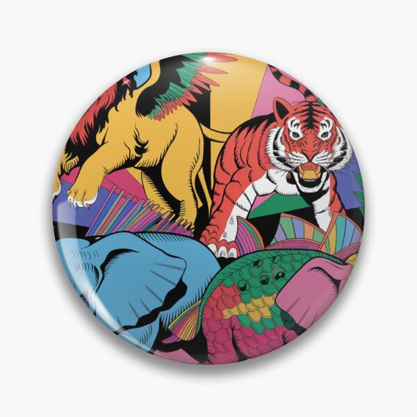 Item preview, Mutant Jungle – Pop Art Animal Hybrids designed and sold by Mystic Wild Studio.