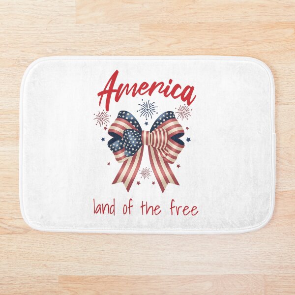 Item preview, Patriotic America Bow Fireworks July 4th men women funny designed and sold by EnaStation.