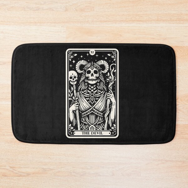Item preview, The Devil Tarot Skull designed and sold by Eoli Studio.