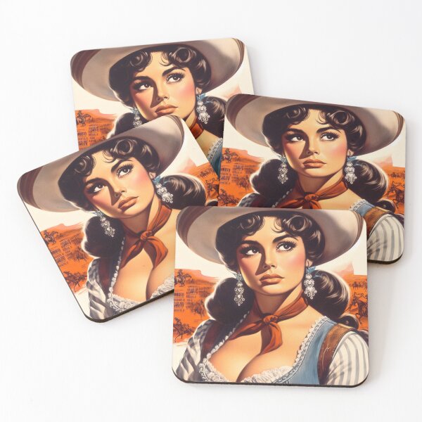 Item preview, Wild West Woman designed and sold by PulpVintage.