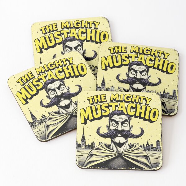 Item preview, The Mighty Mustachio 1 designed and sold by SteadyRolling.