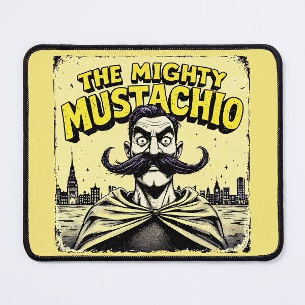 Item preview, The Mighty Mustachio 1 designed and sold by SteadyRolling.