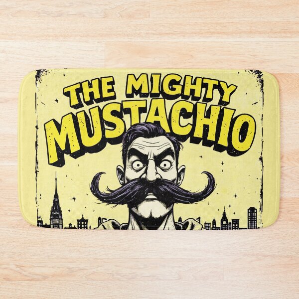 Item preview, The Mighty Mustachio 1 designed and sold by SteadyRolling.