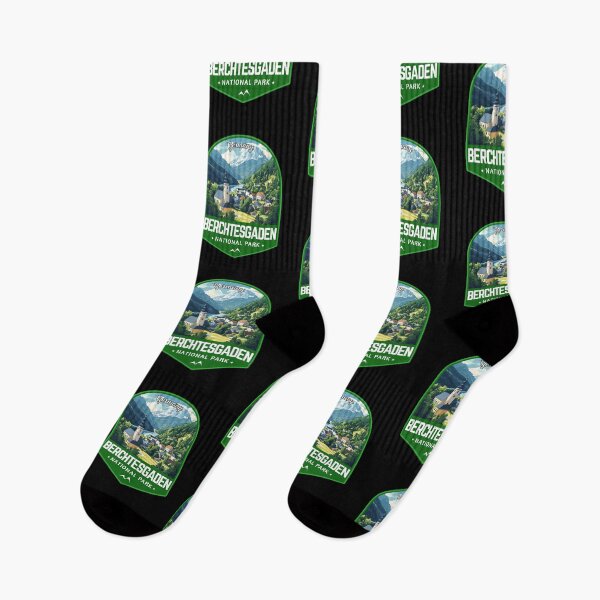 Item preview, Berchtesgaden National Park in Germany Retro Travel Art Emblem designed and sold by MaateoDesign.