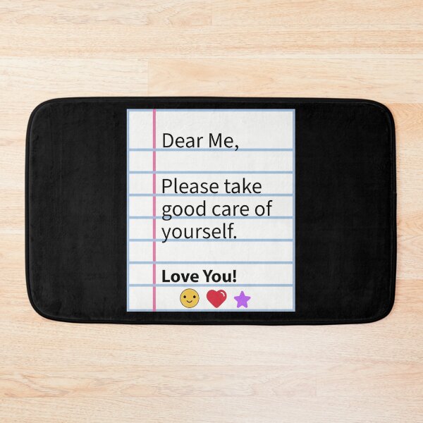 Item preview, Dear Me Self-Care Affirmation – Positive Mental Health Quote designed and sold by Sunserize Designs.