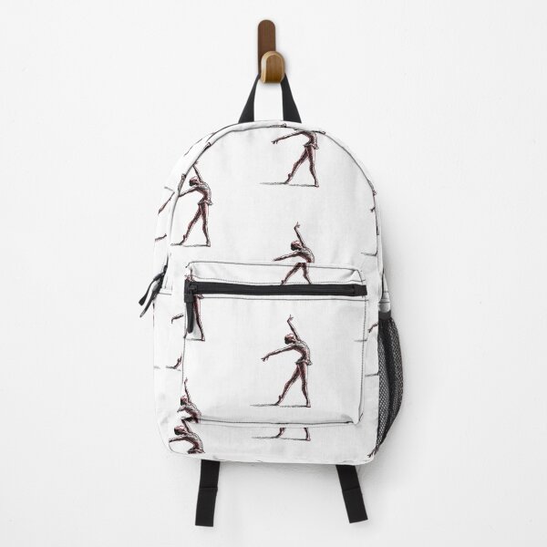 Item preview, Elegant Gymnastics Silhouette – Dynamic and Artistic Athlete Design designed and sold by Colorful-Garden.