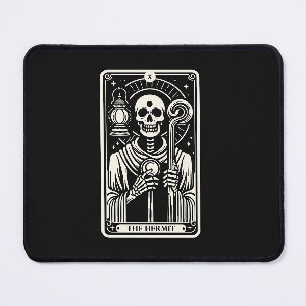 Item preview, The Hermit Tarot Skull designed and sold by Eoli Studio.