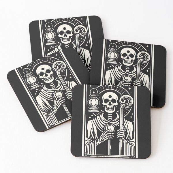 Item preview, The Hermit Tarot Skull designed and sold by Eoli Studio.