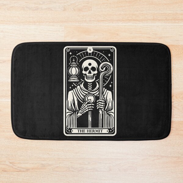 Item preview, The Hermit Tarot Skull designed and sold by Eoli Studio.