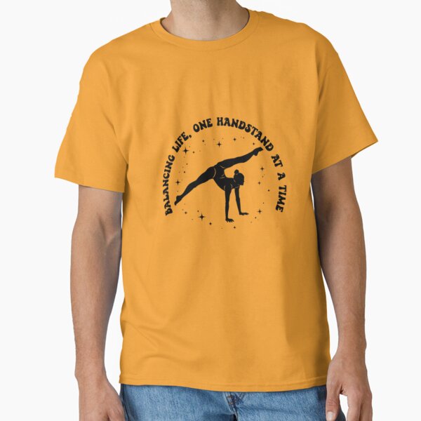 Item preview, Elegant Gymnastics Silhouette – Dynamic and Artistic Athlete Design designed and sold by Colorful-Garden.