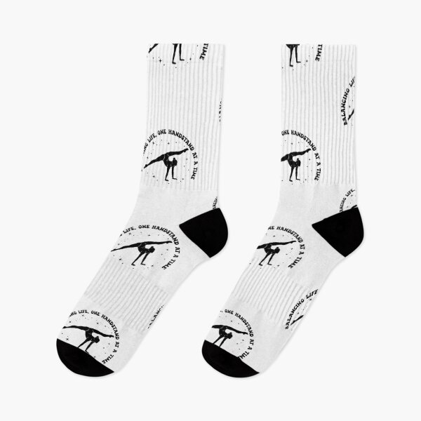 Item preview, Elegant Gymnastics Silhouette – Dynamic and Artistic Athlete Design designed and sold by Colorful-Garden.