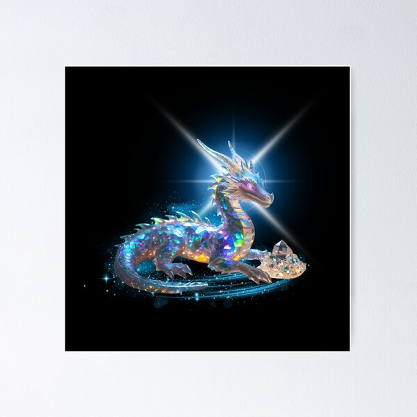 Item preview, A crystal dragon designed and sold by VanPaintShop.