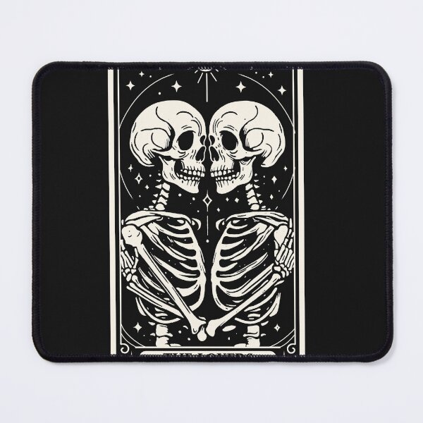 Item preview, The Lovers Tarot Skull designed and sold by Eoli Studio.