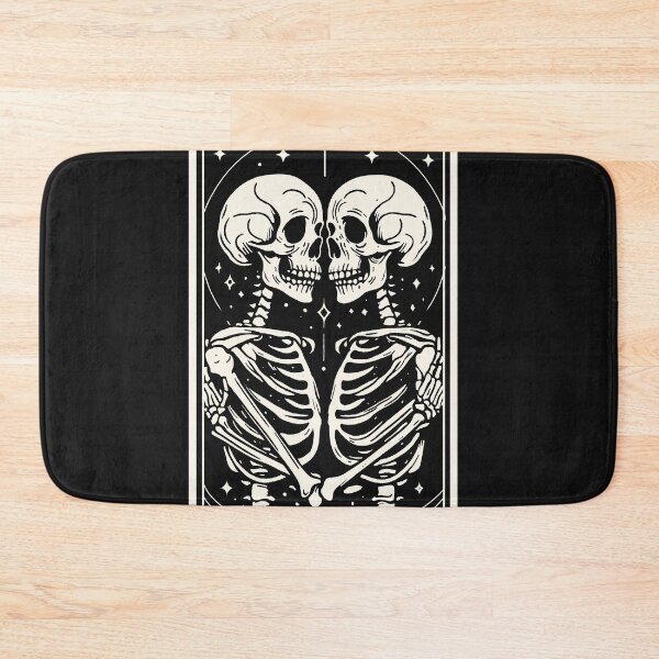 Item preview, The Lovers Tarot Skull designed and sold by Eoli Studio.