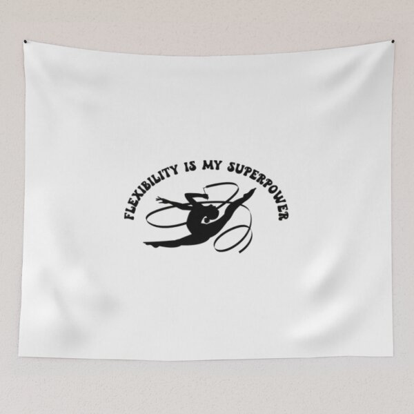 Item preview, Elegant Gymnastics Silhouette – Dynamic and Artistic Athlete Design designed and sold by Colorful-Garden.