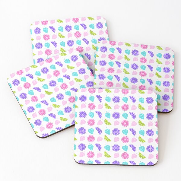 Item preview, Colorful Fruit Pattern Aesthetic | Cute Fruity Print designed and sold by TropicalTrails.