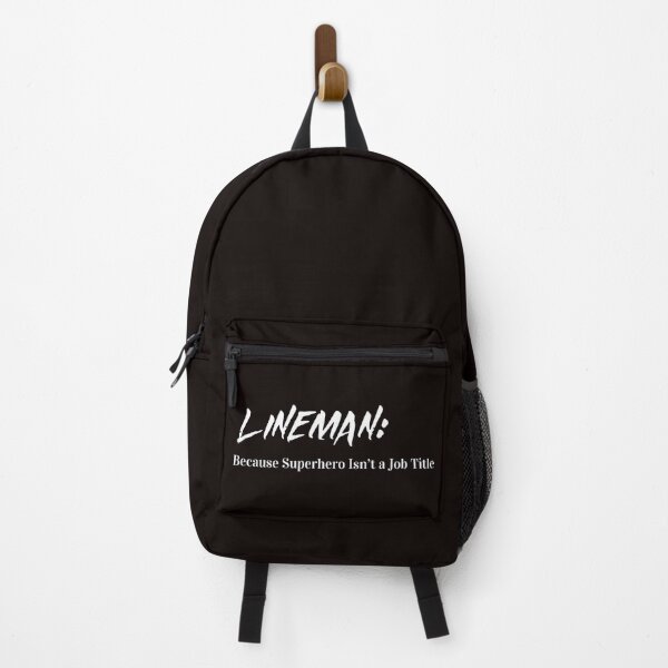 Item preview, LINEMAN: BECAUSE SUPERHERO ISN'T A JOB TITLE designed and sold by DCTEEDESIGNS.