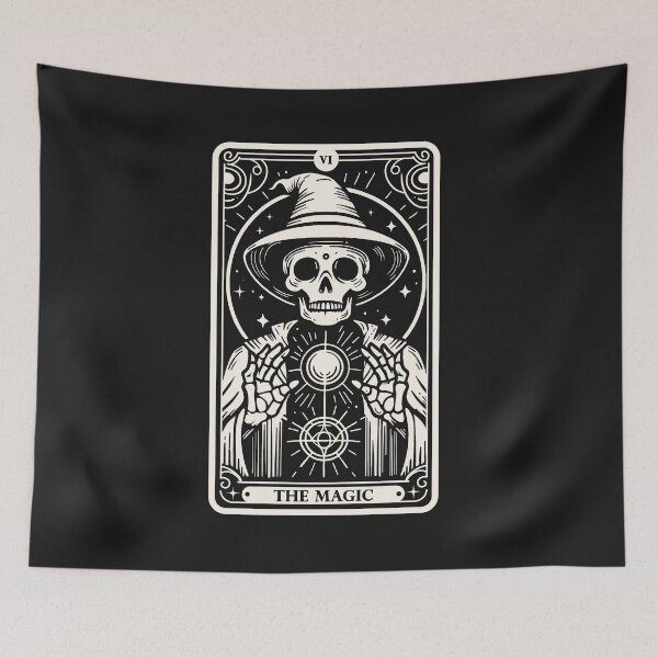 Item preview, The Magic Tarot Skull designed and sold by Eoli Studio.