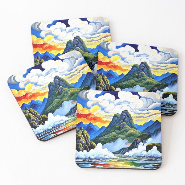 Item preview, Misty Lake designed and sold by George Hutton Hunter.
