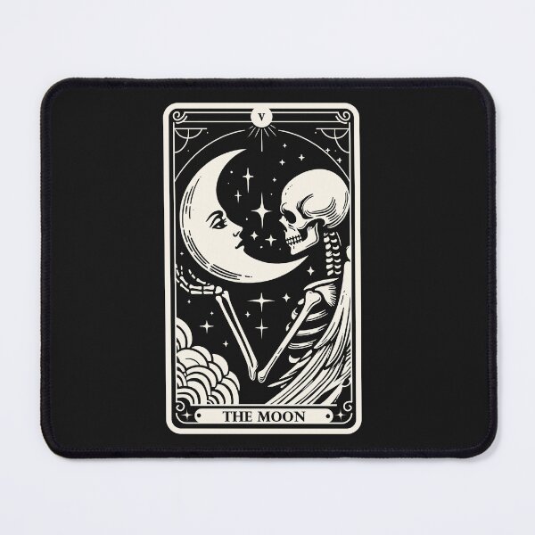 Item preview, The Moon Tarot Skull designed and sold by Eoli Studio.