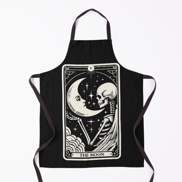 Item preview, The Moon Tarot Skull designed and sold by Eoli Studio.
