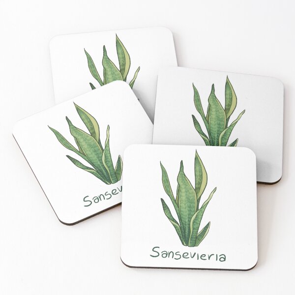 Item preview, Sansevieria Illustration designed and sold by Nicofiish.