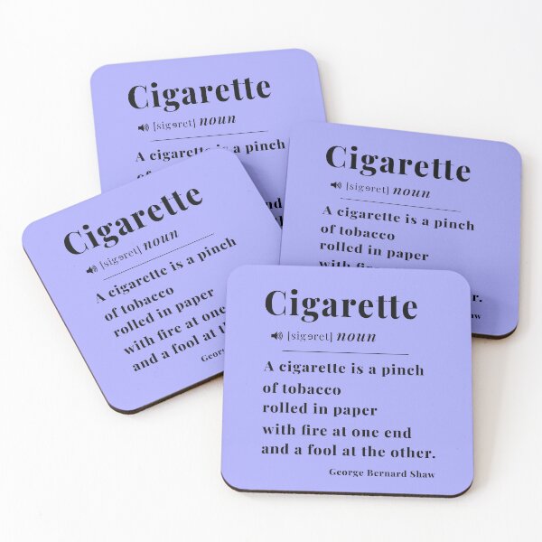 Item preview, Cigarette Definition Quote 1 designed and sold by DigitalandPhoto.
