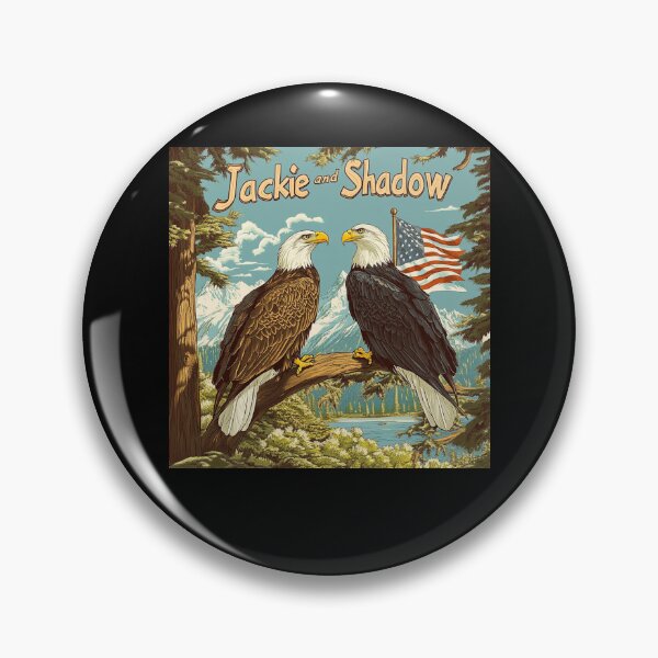 Item preview, Vintage Jackie and Shadow Bald Eagle designed and sold by Erniverse.