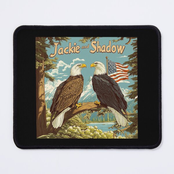 Item preview, Vintage Jackie and Shadow Bald Eagle designed and sold by Erniverse.