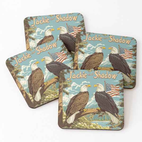 Item preview, Vintage Jackie and Shadow Bald Eagle designed and sold by Erniverse.