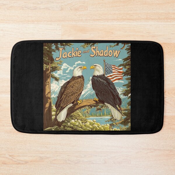 Item preview, Vintage Jackie and Shadow Bald Eagle designed and sold by Erniverse.