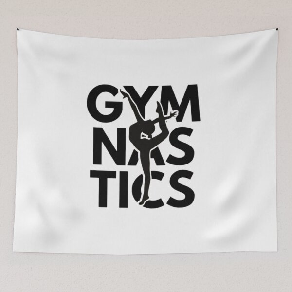 Item preview, Elegant Gymnastics Silhouette – Dynamic and Artistic Athlete Design designed and sold by Colorful-Garden.