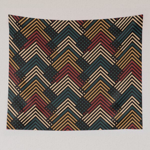 Item preview, Afrocentric - Kente Inspired Busy Streets African Design Pattern designed and sold by UrbanApparel.