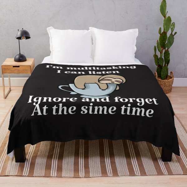 Item preview, I'm multitashing i can listen ignore and forget at the sime time  designed and sold by leicha.